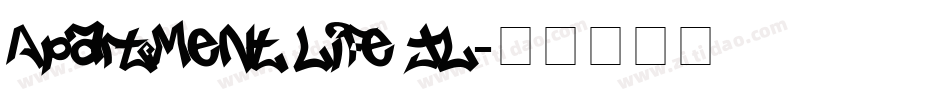 Apartment Life JL字体转换